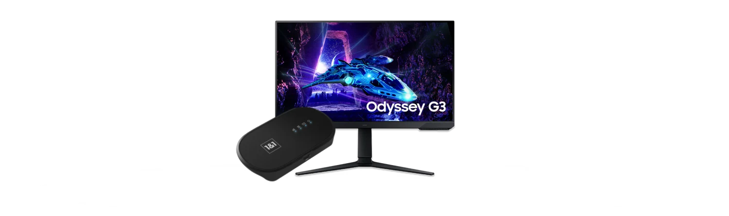 samsung gaming monitor und wlan router