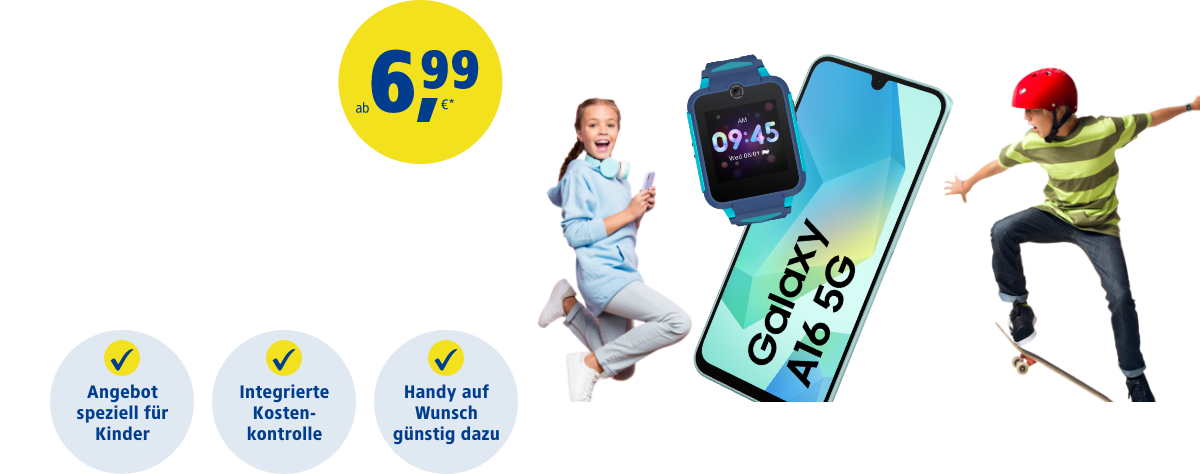 1und1 kids mit handy oder watch