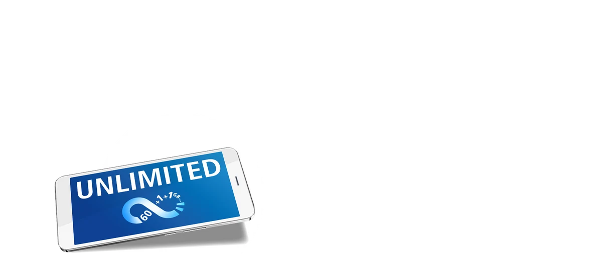 unlimited 60 plus 1 plus 1