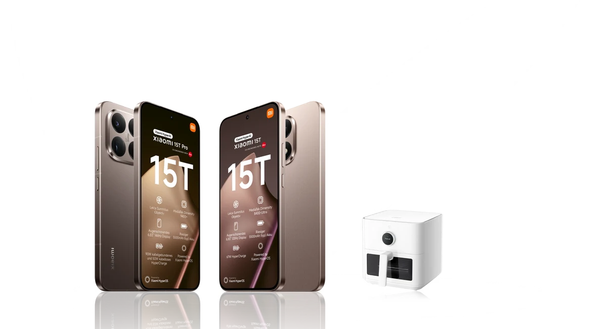 xiaomi 15t inklusive xiaomi air fryer