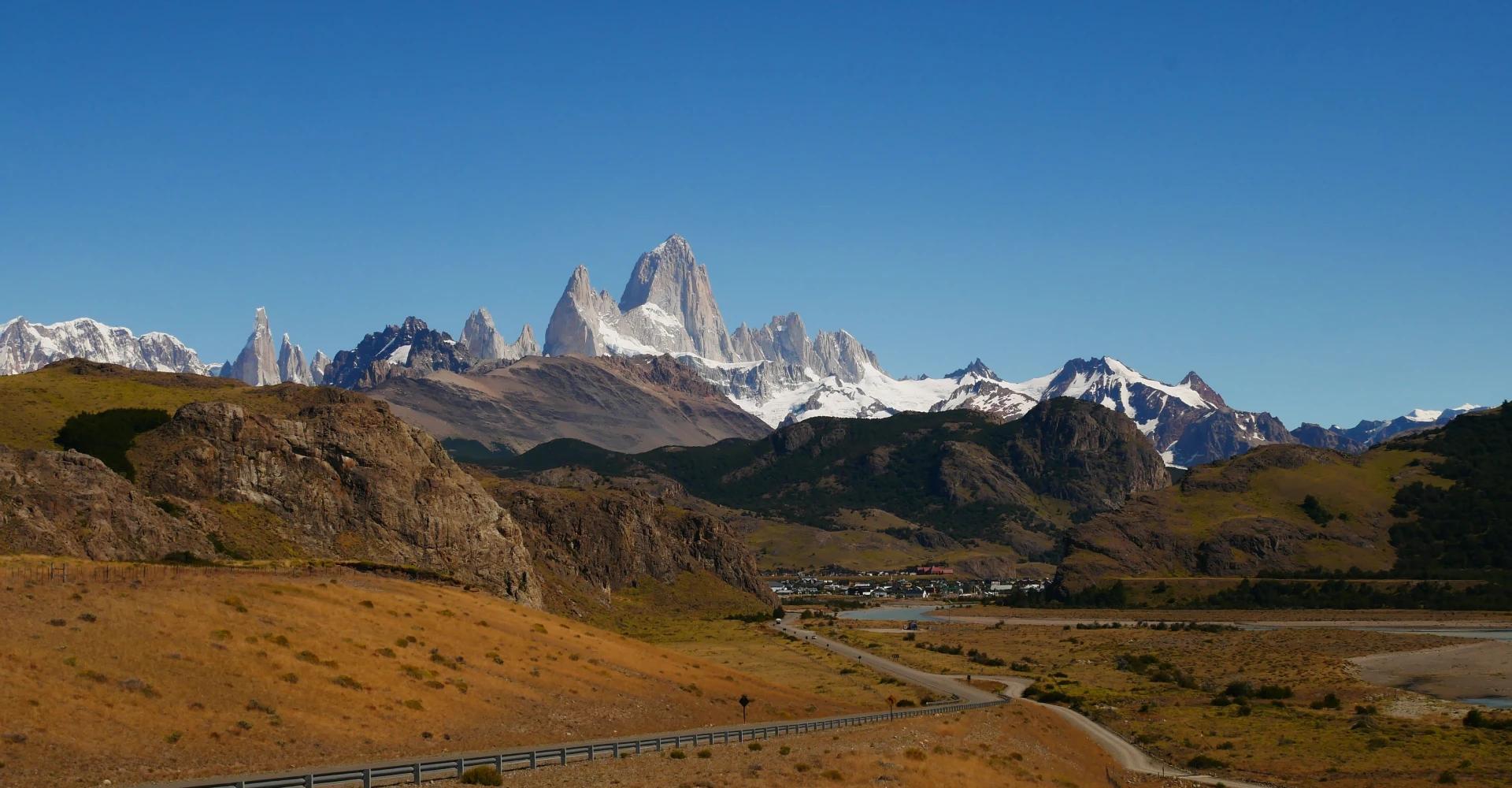 berg in patagonien