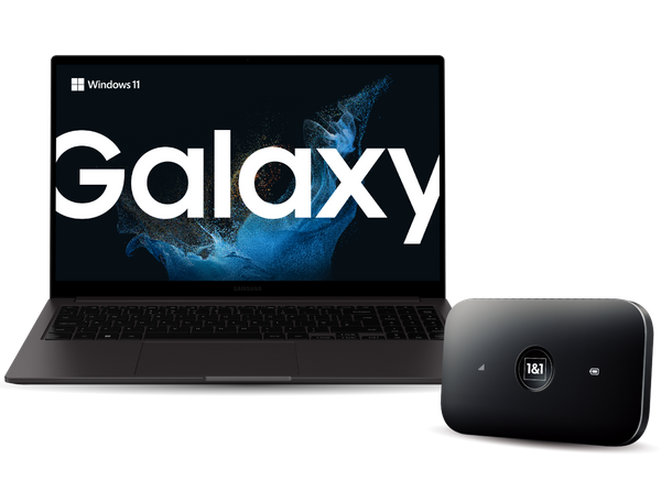 galaxy book2 router mit mobilem wlan router