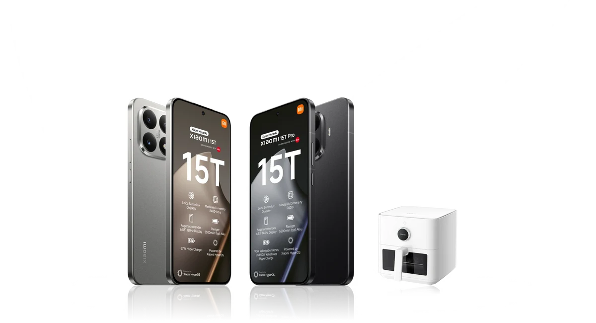 xiaomi 15t inklusive xiaomi air fryer
