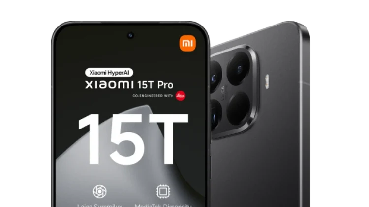 xiaomi 15 t pro rueck und seitenansicht
