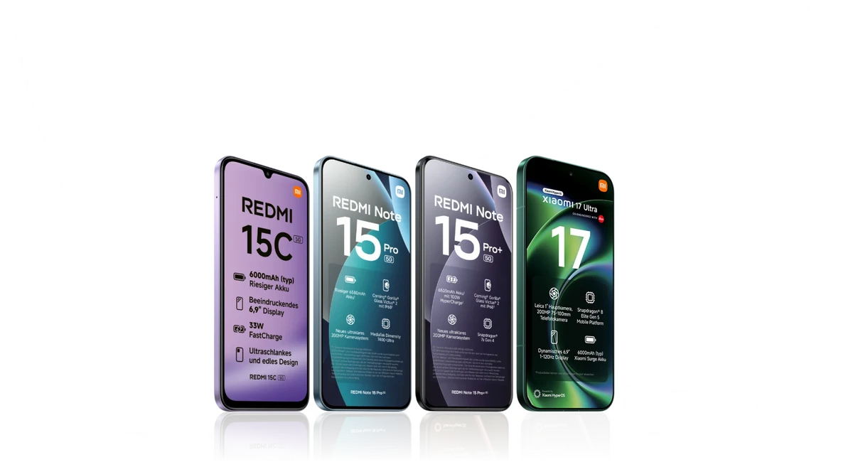 xiaomi smartphones