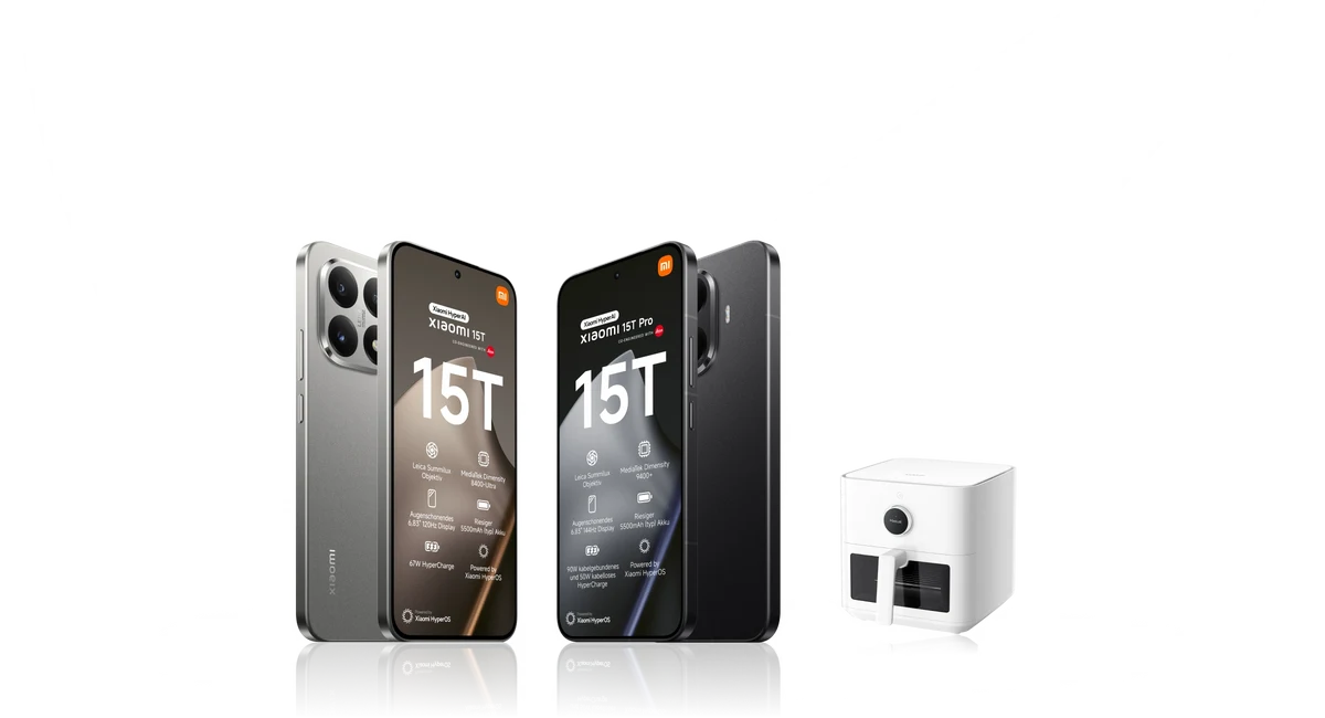 xiaomi 15t inklusive xiaomi air fryer
