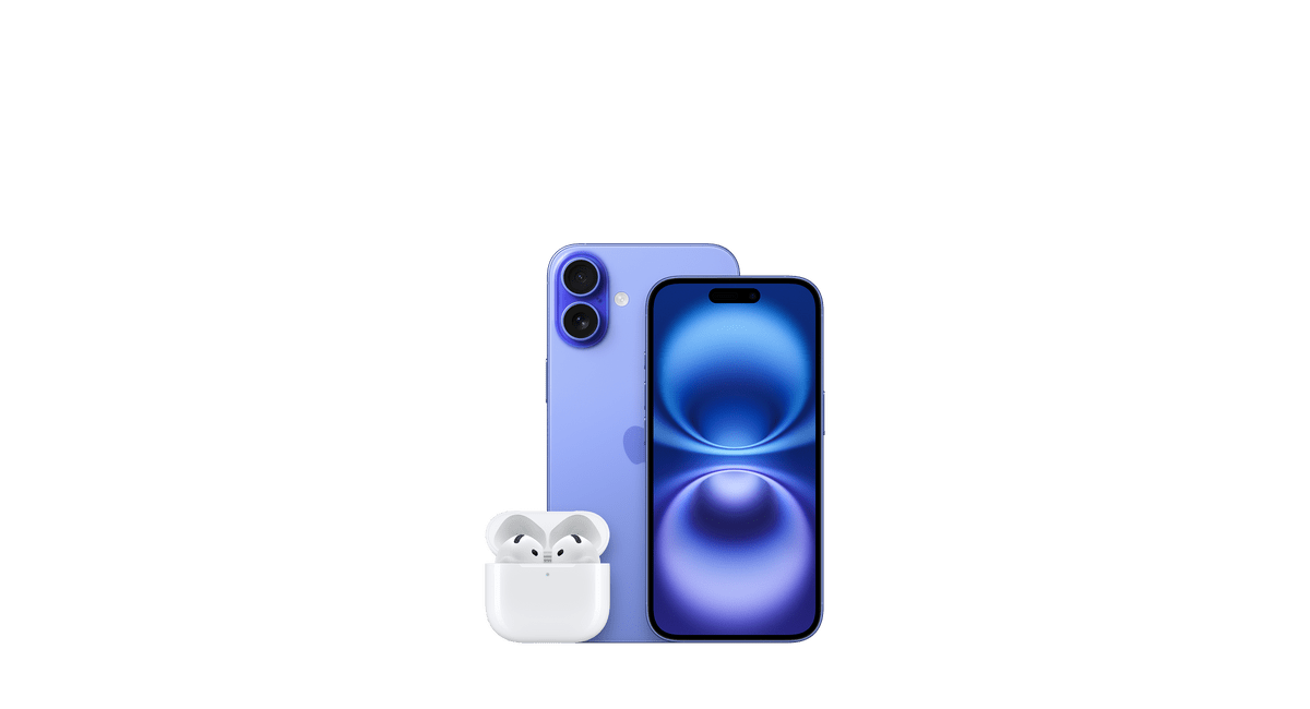 iphone 16 serie mit airpods 4