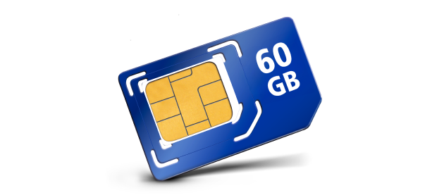 datenflat mit 60 gb