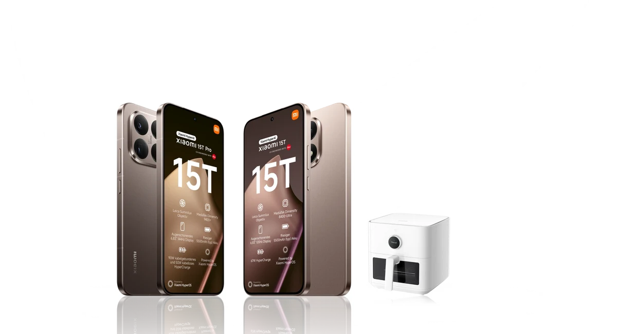 xiaomi 15t inklusive xiaomi air fryer