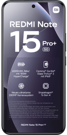 Xiaomi REDMI Note 15 Pro+ | 5G