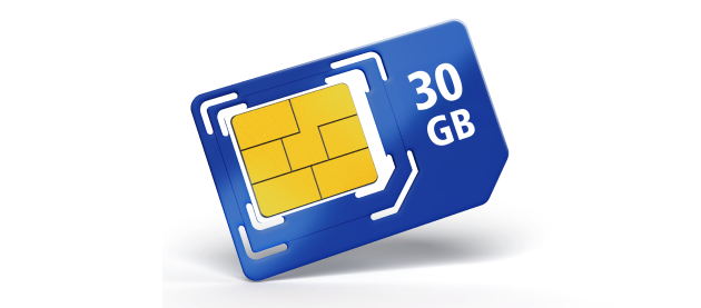 datenflat mit 30 gb