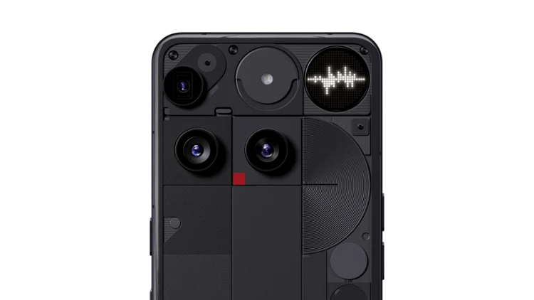 nothing phone 3 schwarz hochformat rueckseite