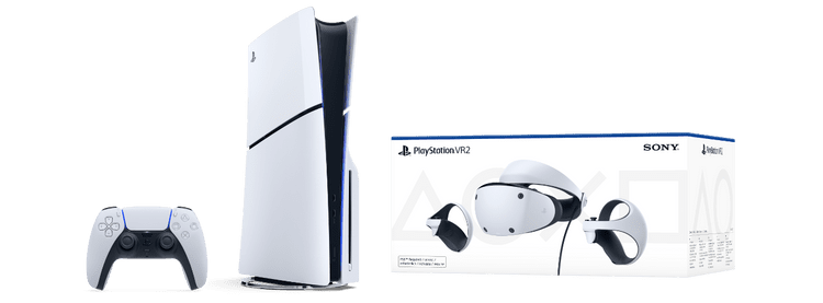sony playstation 5 slim disk edition mit playstation vr2